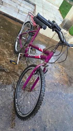 Vendo bicicleta aro 26 mais carrinho de mao 