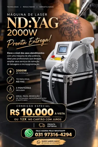 Máquina baby despigmentação a laser
