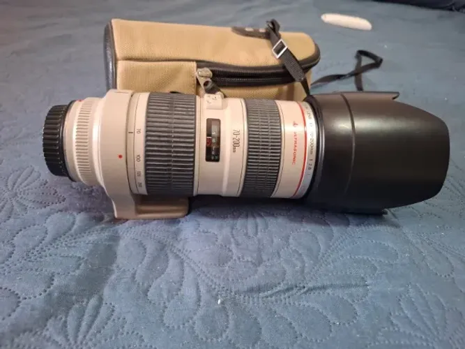 Lente Canon EF 70-200mm F2.8 L USM Seminova Ultrasonic