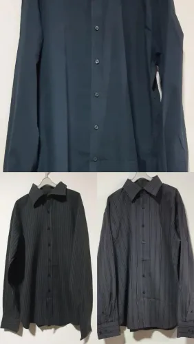 3 Camisas sociais manga longa.