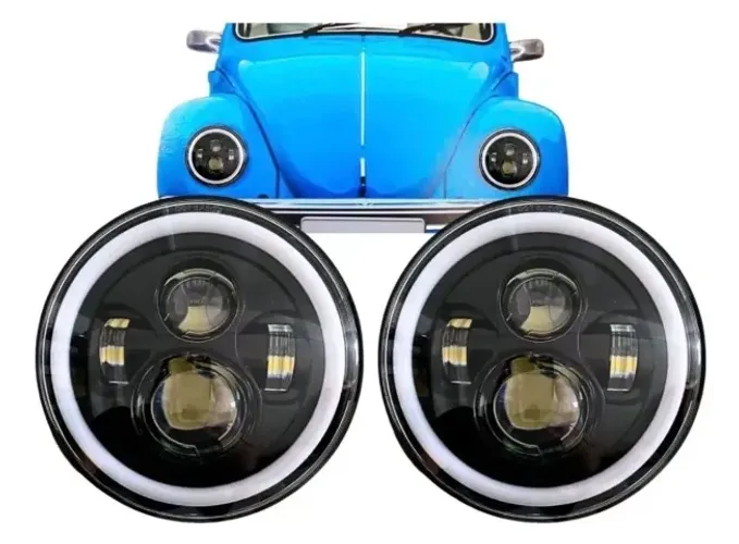 Par de Farol Led Angel Eyes