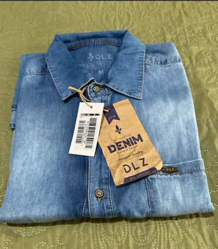 : Camisa Jeans DLZ Original - Nova Com Etiqueta (Tamanho M)