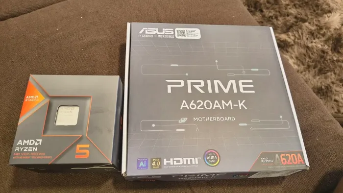 Ryzen 5 8600g placa mãe Asus A620M-k