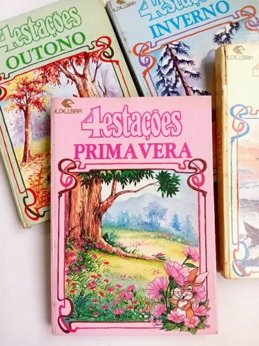 Antiga coleção de livros 4 Estações Edelbra