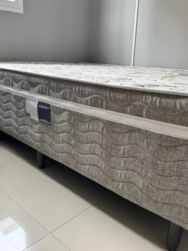 Cama Box Casal Prodormir Acoplada