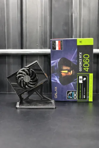 PLACA DE VIDEO GALAX GEFORCE RTX 4060 1-CLICK OC 1X 8GB GDDR6 128-BITS USADA C/ CAIXA