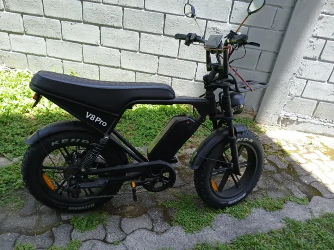 VENDO OU TROCO BICICLETA ELETRICA V8 PRO OUXI