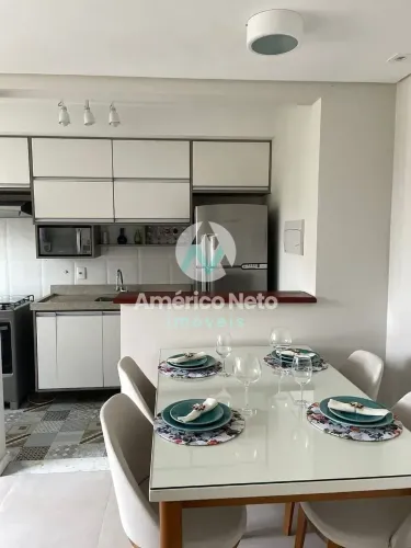Apartamento todo mobiliado com 2 dormitórios para alugar, 48 m² por R$ 2.400,00/mês - Vila