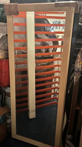 Espelho com moldura para quarto e sala