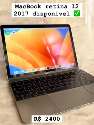 MacBook Apple - Tela Retina - R$ 2.400