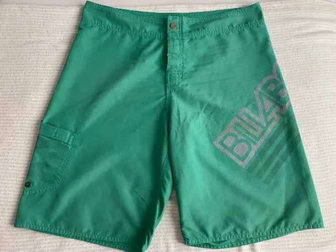 bermudas de surf billabong verde tamanho 44
