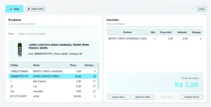 PDV Gratuito com Loja Online - Sim PDV