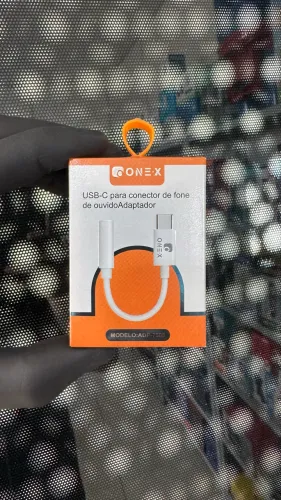 Adaptador tipo c para fone de ouvido P2