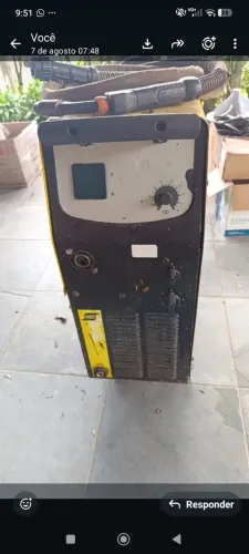 Vendo máquina de solda MIG, Esab 180Amp ,220V