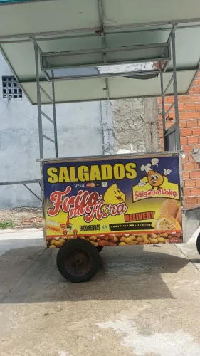 Vende-se carro de salgado inox 2.000