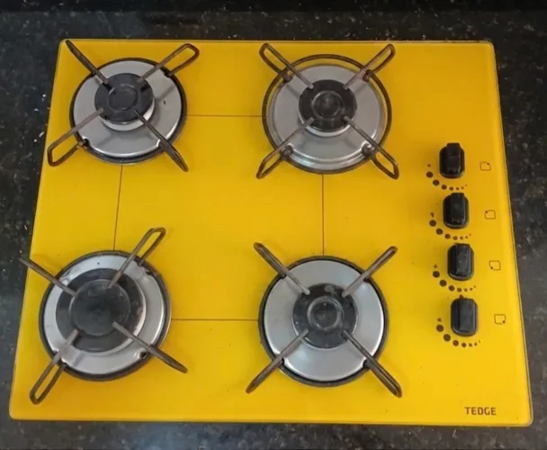 Cooktop Amarelo