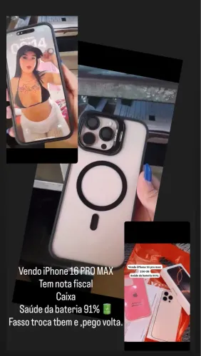 Vendo iPhone 16 pro max