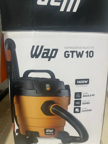 Aspirador de pó e água