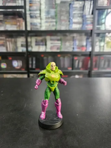 MINIATURA Lex Luthor Eaglemoss DC Comics Edição 10 (Sem revista, apenas figure)