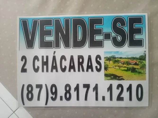 VENDO 2 CHÁCARAS 