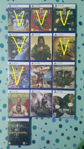 Jogos de Ps5 