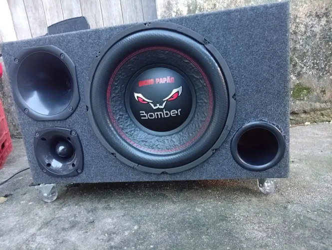 SOM COMPLETO TOCANDO FORTE! BOMBER BICHO PAPÃO 12" TROCO EM TV ou iPhone