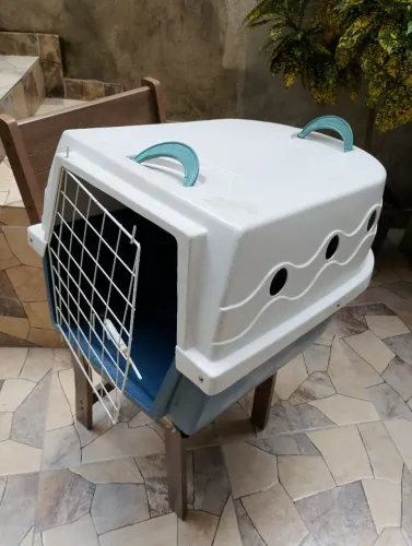 Caixa de transporte para cães
