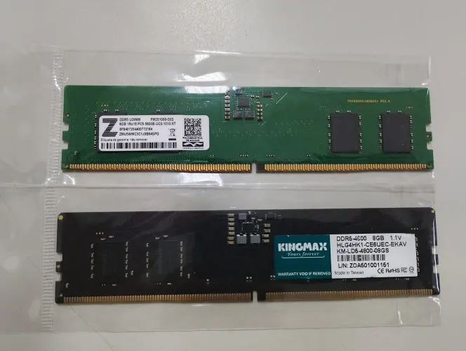 Memória DDR5 PC 8gb (2 Unidades)