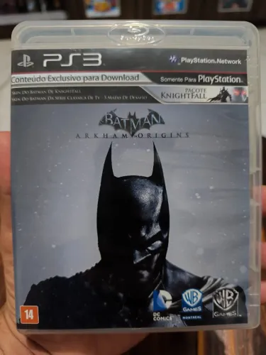 PS3 Game: Batman Arkham Origins (Mídia Física Original)