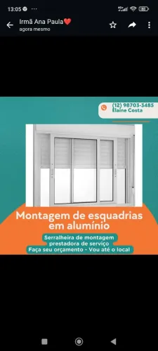 Manutenção de esquadrias de alumínio 