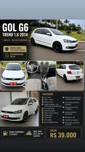 Volkswagen Gol Geração VI 1.6 8V MI Total Flex Mec. 4P 2014