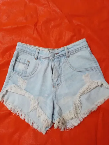 Shorts jeans feminina n°36