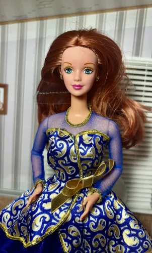 Barbie Portrait in Blue 1997