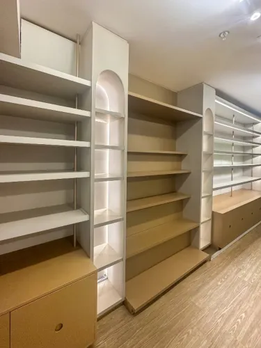 Prateleiras alto padrão 100% MDF com Led