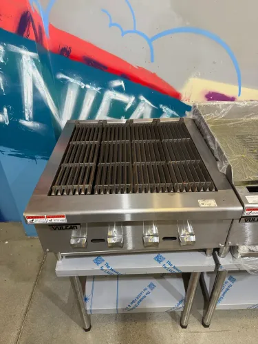 Broiler carnes hambúrgueres a gás 60cm Vulcan