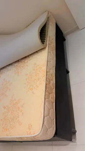 Colchão e cama box