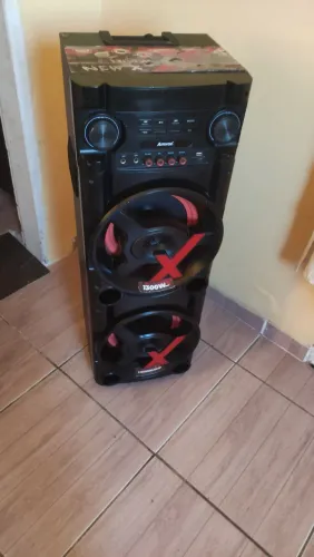 Caixa de som amvox 1300w