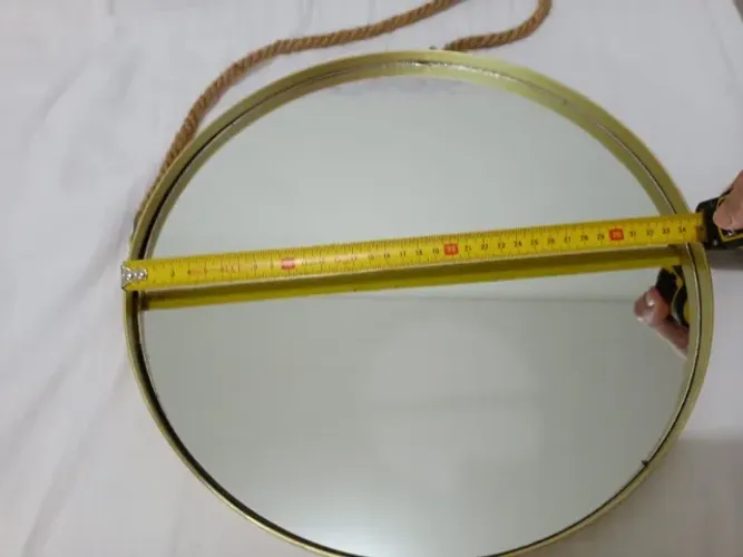 Espelho redondo para banheiro 35cm