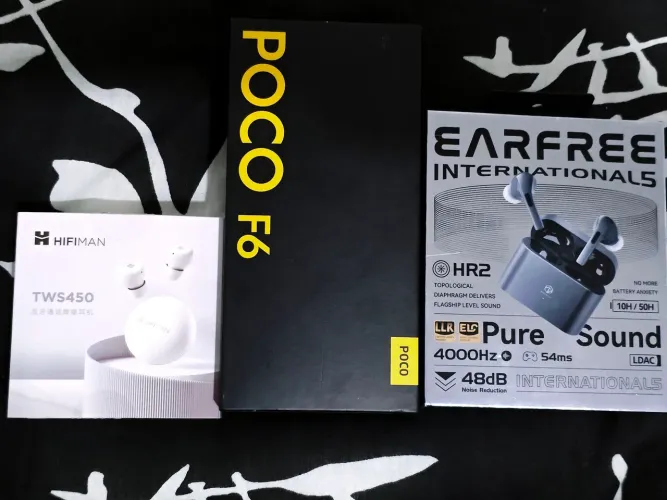 Poco F6 512GB C/ 12GB + 9 Jogos + Hifiman Tws = LEIA !! Superior Samsung S24 & Poco X7 Pro