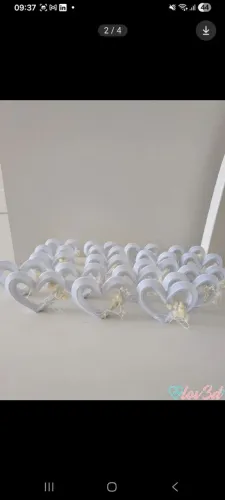 Coração para lembrancinhas sob encomenda