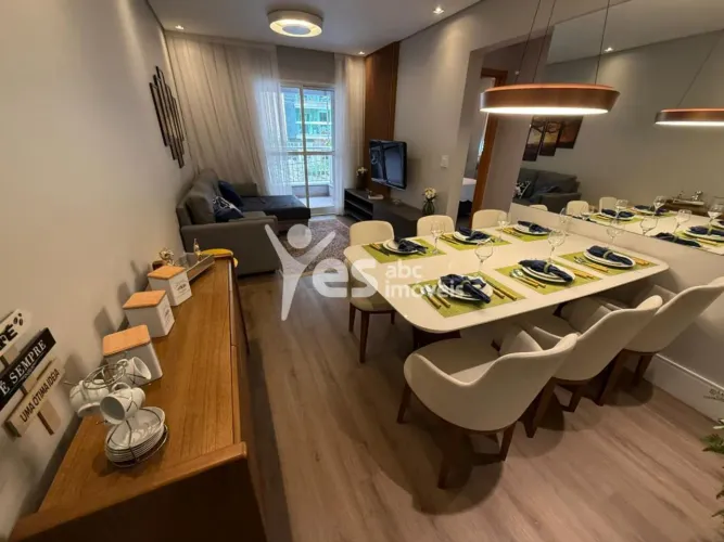 Apartamento 2 quartos 2 vagas localizado no bairro Campestre em Santo André REF: 18808
