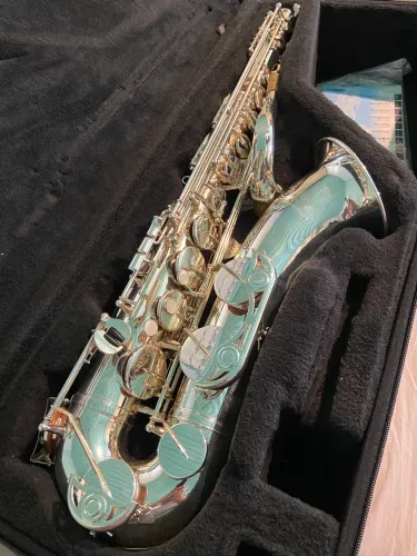 Sax tenor yamaha 280 prata 