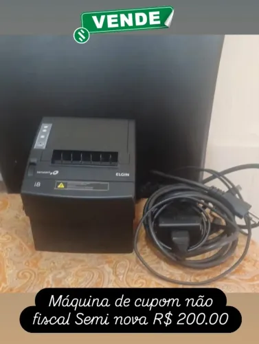 Máquina de cupom não fiscal