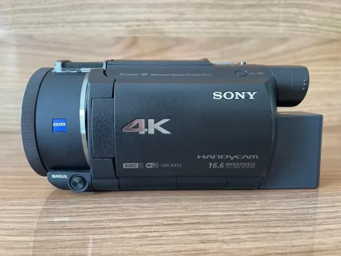 Filmadora handycam sony fdr-ax43 uhd 4k