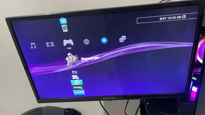 Ps3 slim desbloqueado funcionando leia 