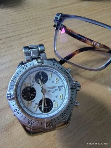 Relogio Breitling Colt Chronograph Automatic A13035.1 Cal. 13 ETA Valjoux 7750 Original