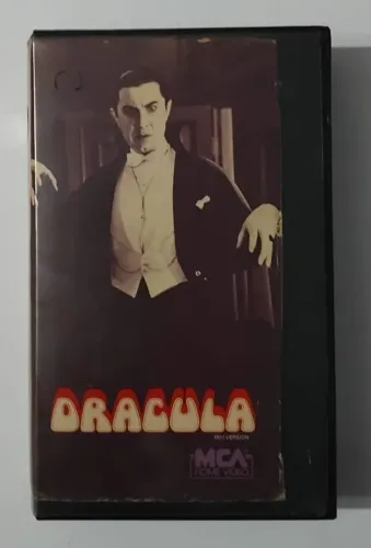 FITA VHS - "DRACULA" (1931) 1ª versão com Bela Lugosi e dizem, a melhor. VHS importado.