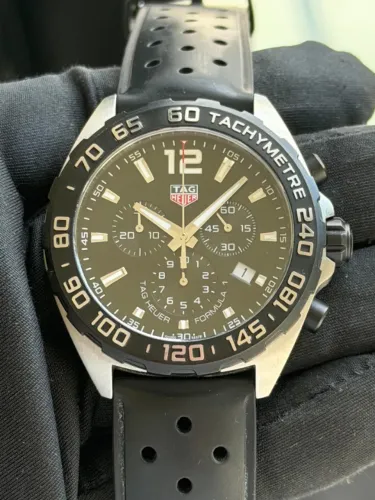 relógio Fórmula 1 TAG HEUER CAZ1010 cartão e certificado