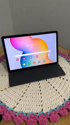 Tablet s6 lite 64gb de chip tela 10.4 com capa e caneta parcelo no cartão