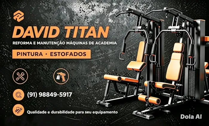 Reforma e manutenção de máquinas academia